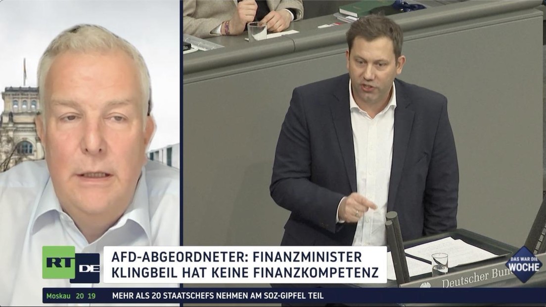 AfD-Abgeordneter Finger kritisiert Finanzminister Klingbeil und Kanzler Merz
