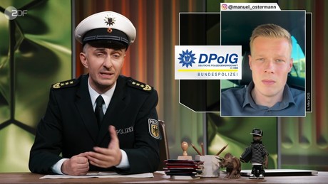 Bundespolizist Manuel Ostermann verklagt Jan Böhmermann