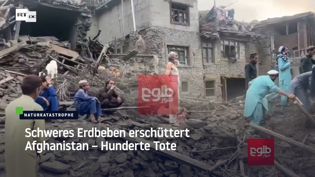 Schweres Erdbeben erschüttert Afghanistan – Hunderte Tote