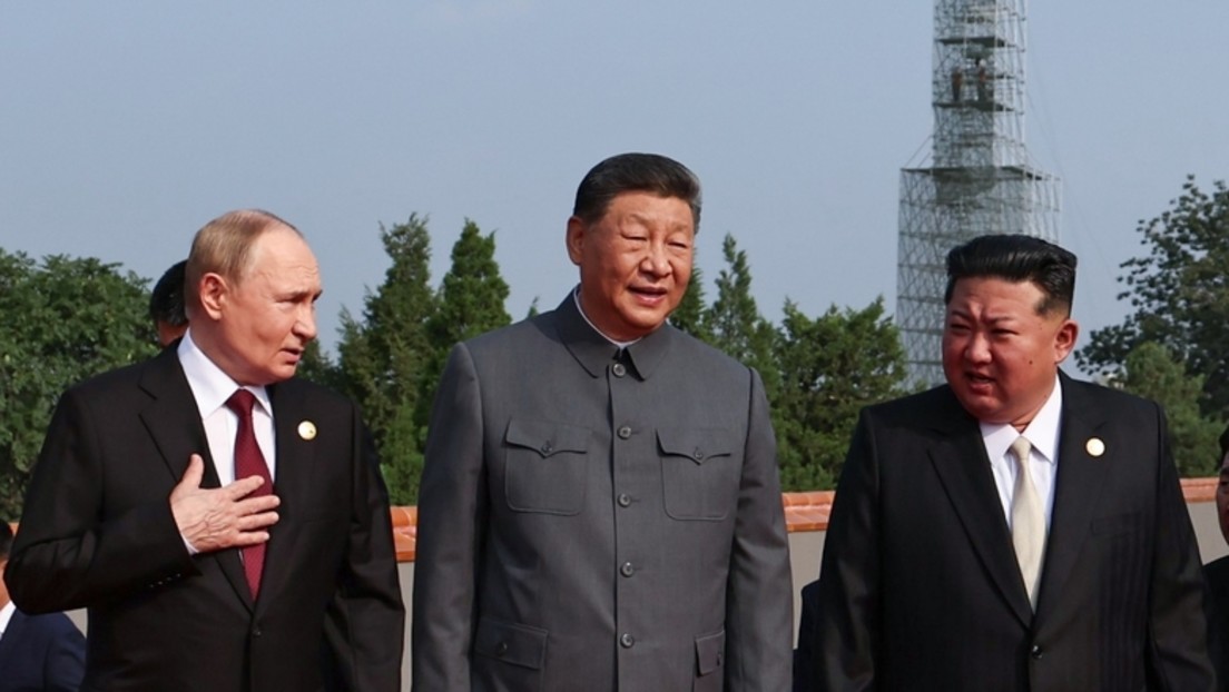 Besondere Grüße nach China: Trump wittert Verschwörung von Xi, Putin und Kim gegen USA