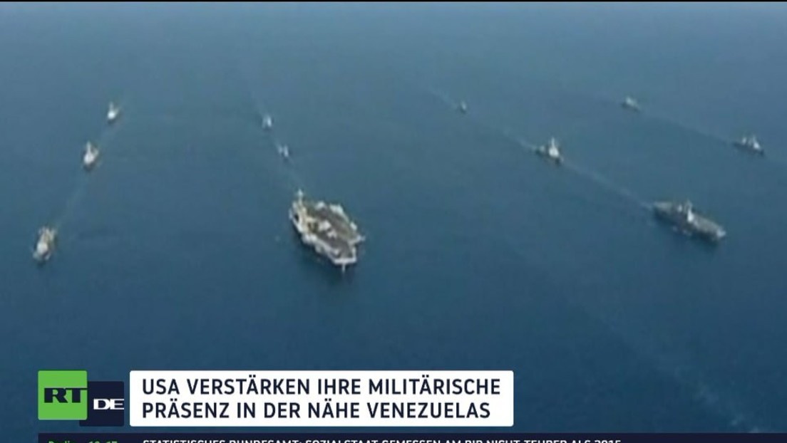 Eskalation in der Karibik: USA verstärken Militärpräsenz vor Venezuela