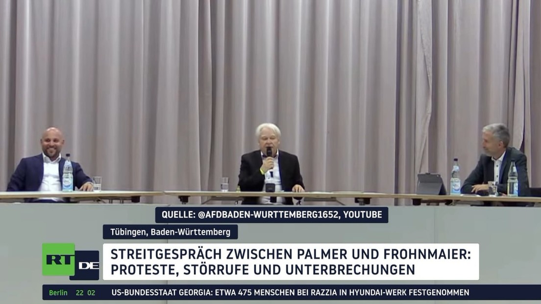 Aufgeheizte Stimmung in Tübingen: AfD-Debatte löst Proteste aus