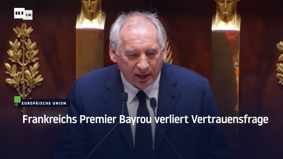 Frankreichs Premier Bayrou verliert Vertrauensfrage