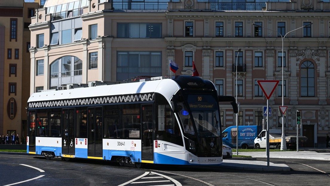 Moskau: In Rekordzeit gebaute Tram-Neubaustrecke eröffnet