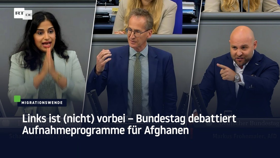 Links ist (nicht) vorbei – Bundestag debattiert Aufnahmeprogramme für Afghanen
