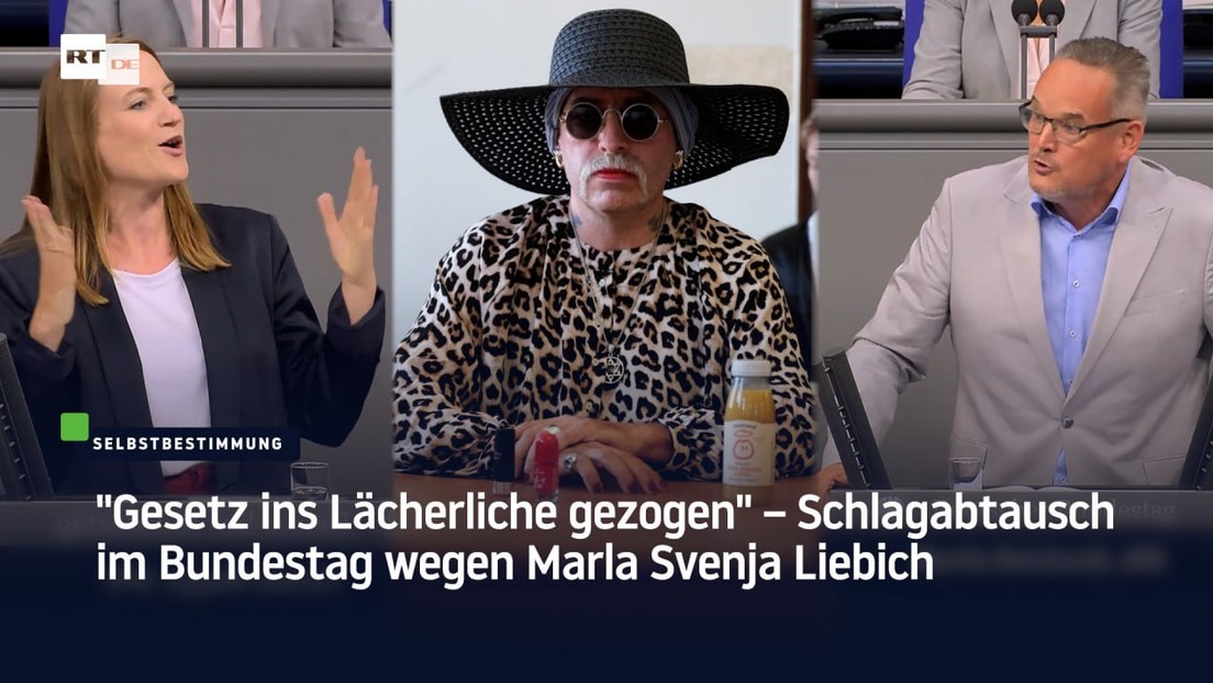 "Gesetz ins Lächerliche gezogen" – Schlagabtausch im Bundestag wegen Marla Svenja Liebich
