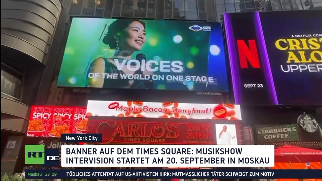 Song Contest in Moskau: "Intervision" bringt 23 Nationen zusammen