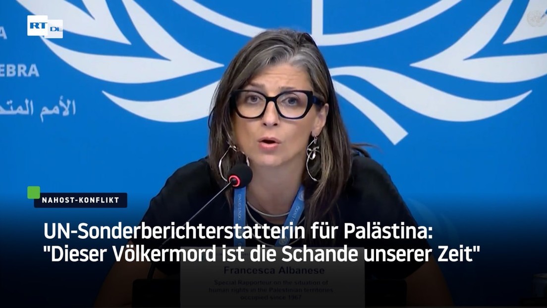 UN-Sonderberichterstatterin für Palästina: Wir sollten von 680.000 Todesopfern im Gazastreifen ausge