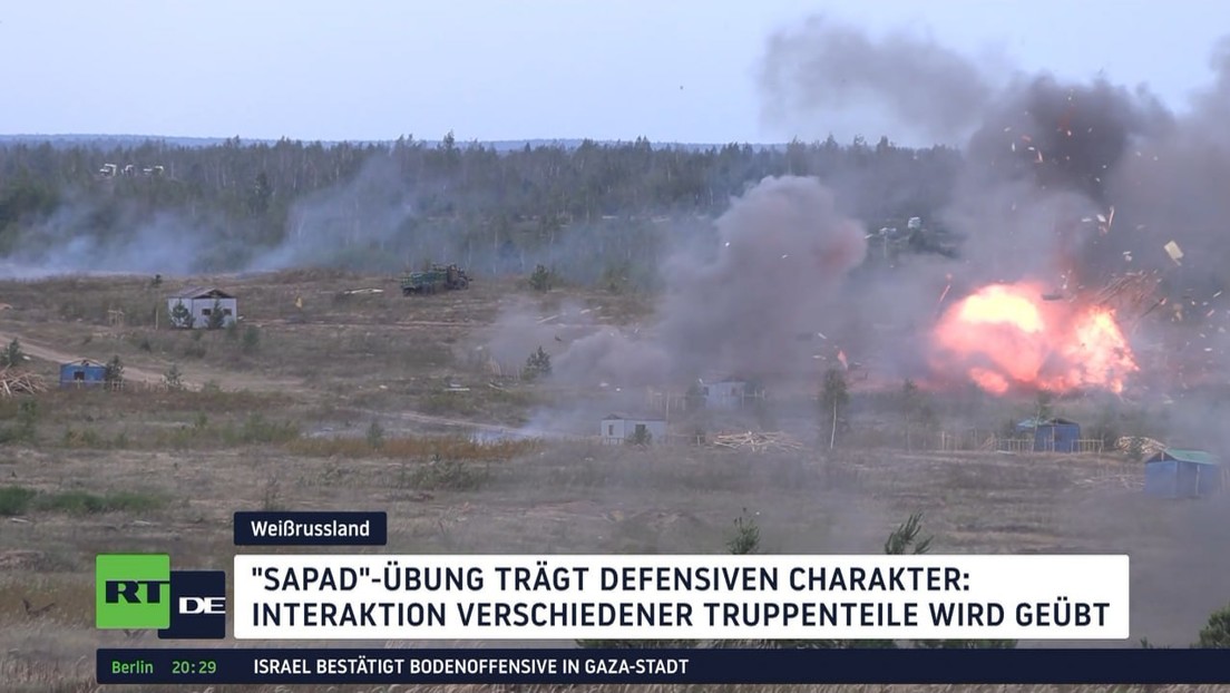 "Sapad-2025" exklusiv: NATO-Vertreter beim russisch-weißrussischen Großmanöver