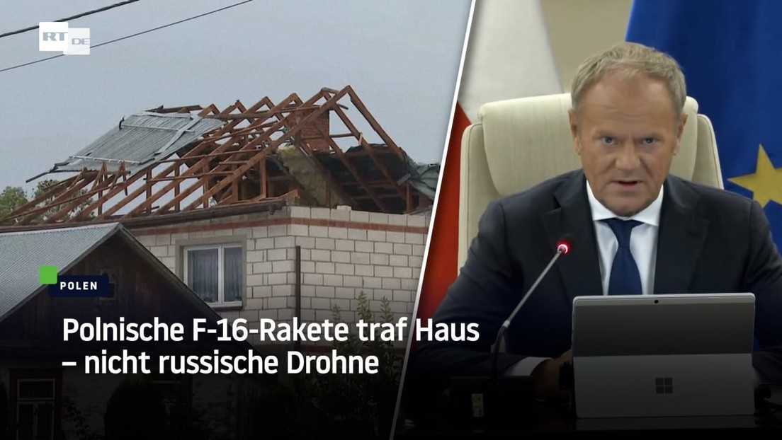 Polnische F-16-Rakete traf Haus – nicht russische Drohne