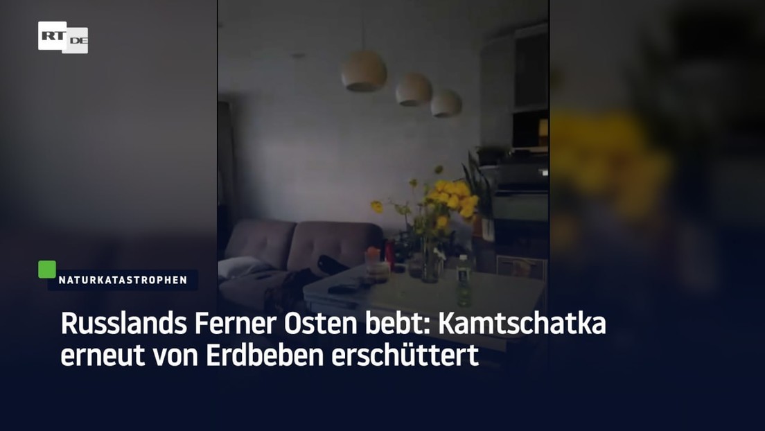 Russlands Ferner Osten bebt: Kamtschatka erneut von Erdbeben erschüttert