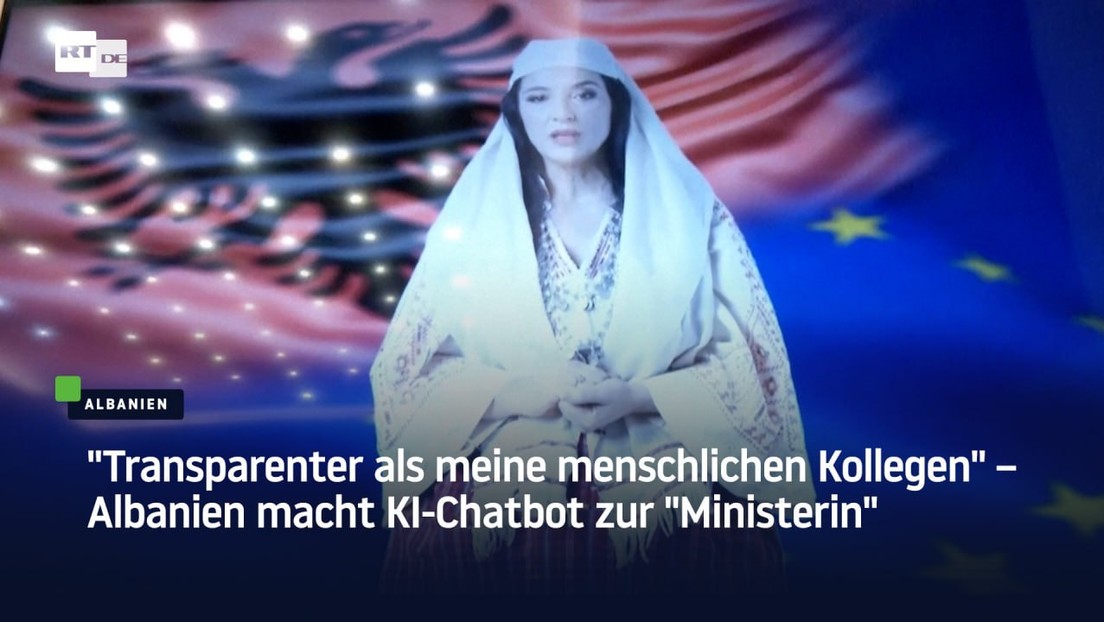 "Transparenter als meine menschlichen Kollegen" – Albanien macht KI-Chatbot zur "Ministerin”