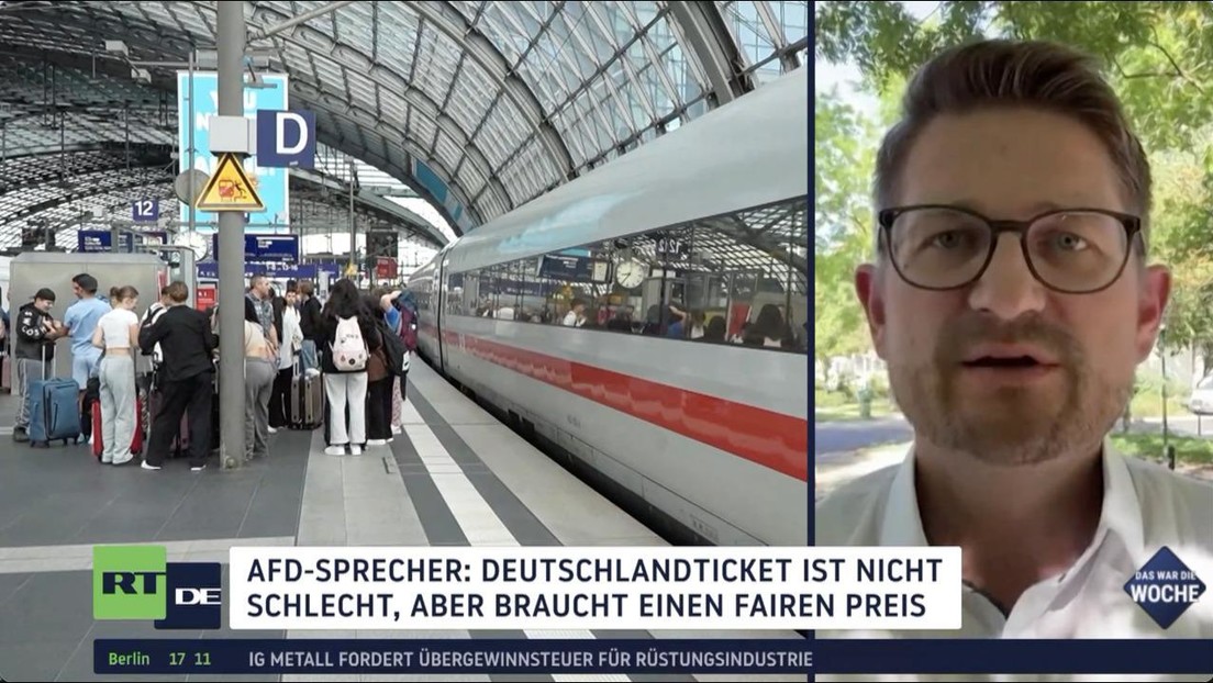 AfD-Sozialpolitiker Springer: Koalition bricht Versprechen beim Deutschlandticket