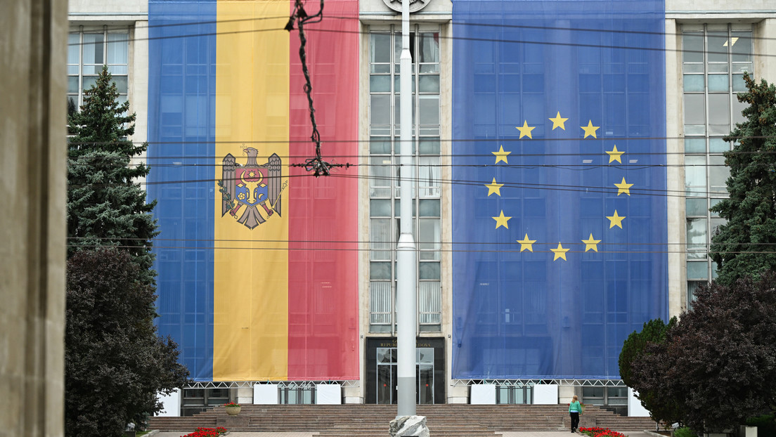 Aasgeier über Chișinău