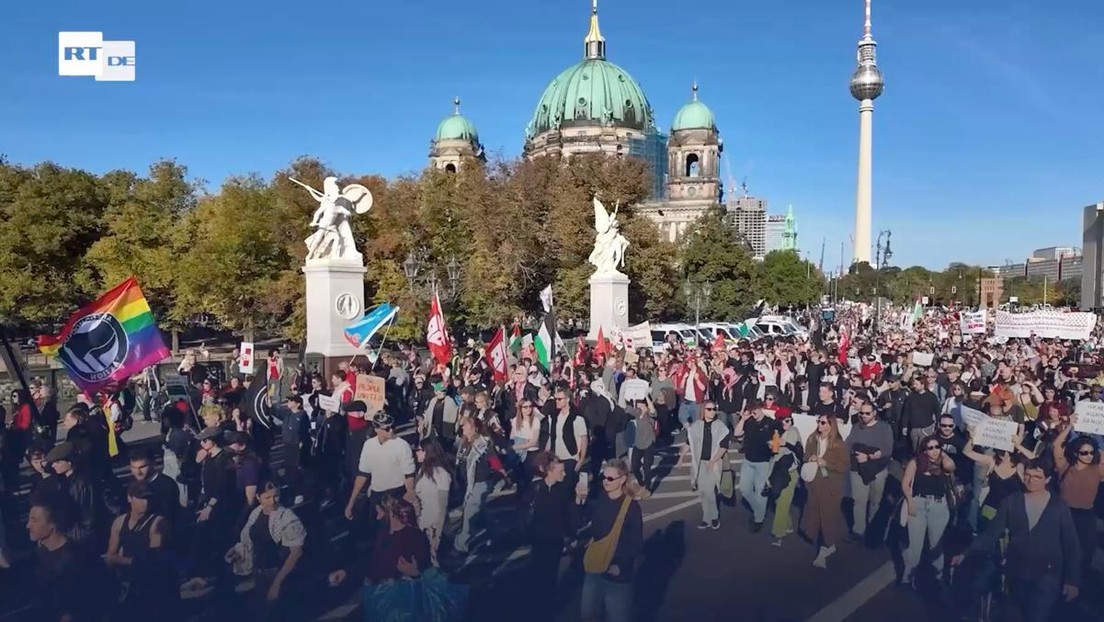 "Zusammen für Gaza": Größte kleingeschriebene Demo in Deutschland seit vielen Jahren