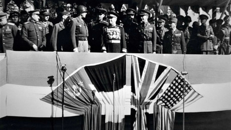 "Vergessene Parade" – vor 80 Jahren feierten die Alliierte in Berlin das Ende des Krieges