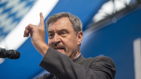 Beim Frühschoppen: Söder keift gegen grünen "Tofuterror" und spricht sich gegen AfD-Verbot aus
