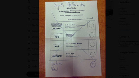 Ludwigshafen: "Unsere" Demokratie gerettet – Wahlbeteiligung halbiert