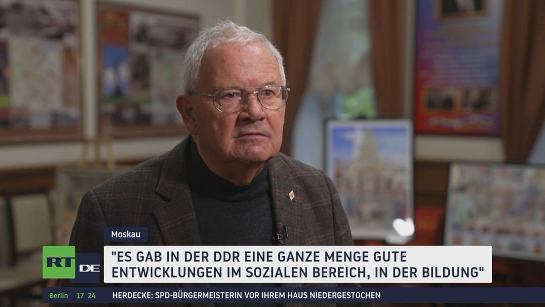 "Es war Zeit, da musste sich was ändern" – Lemke über die DDR