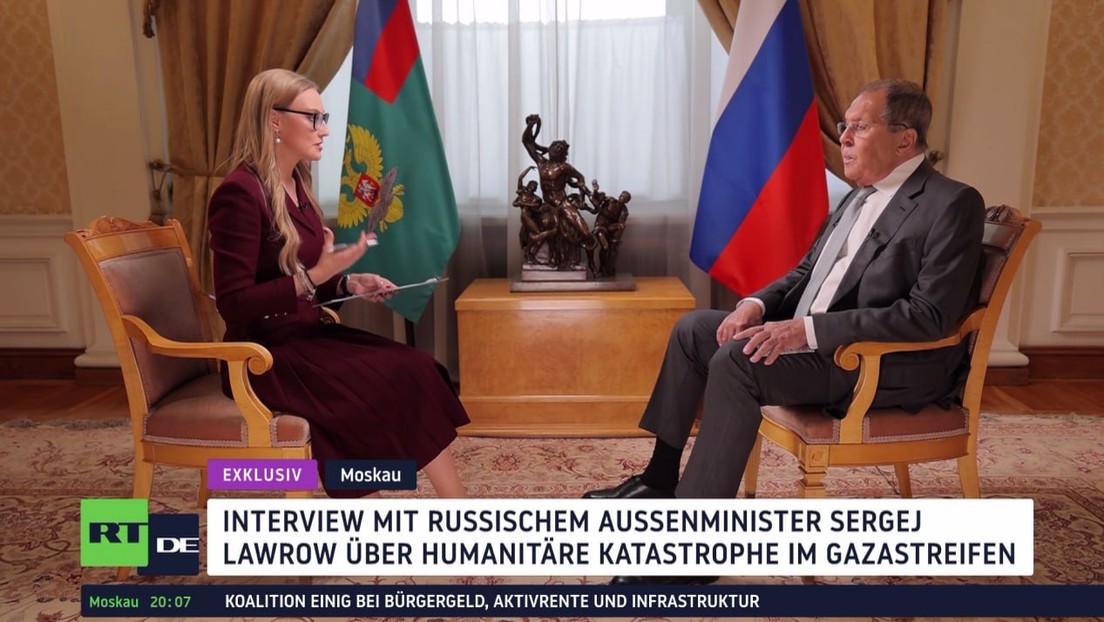 Rt Interview Exklusiv: Lawrow im RT-Interview über Palästina — RT DE