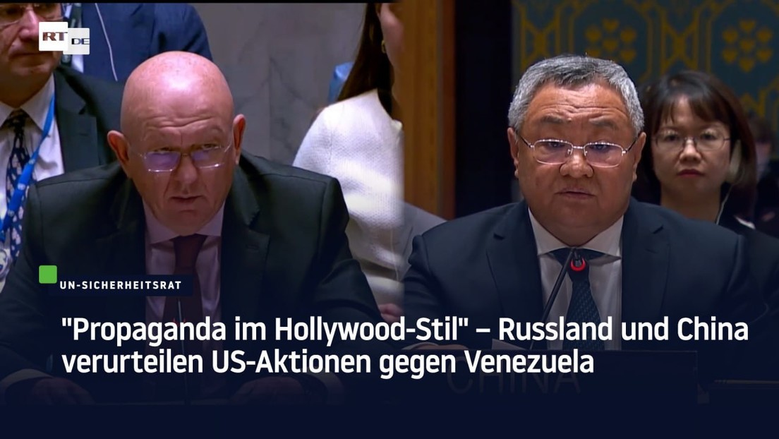 "Propaganda im Hollywood-Stil" – Russland und China verurteilen US-Aktionen gegen Venezuela