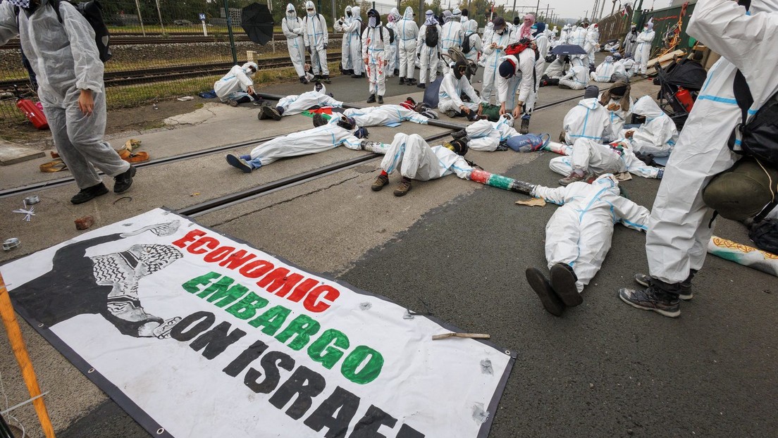 Rotterdam: 300 pro-palästinensische Aktivisten bei Hafenblockade festgenommen