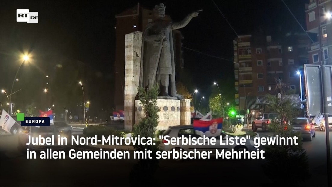 Jubel in Nord-Mitrovica: "Serbische Liste" gewinnt in allen Gemeinden mit serbischer Mehrheit