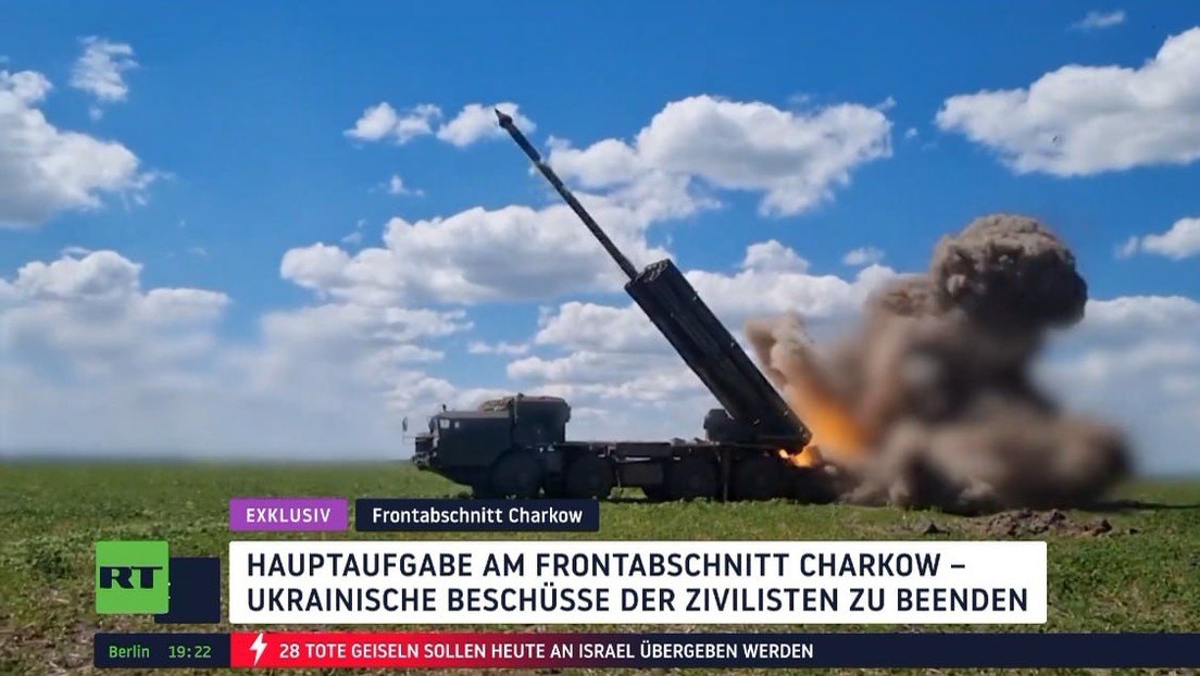 Exklusiv: Zum Schutz der Zivilbevölkerung – Tornado-S im Einsatz bei Charkow 