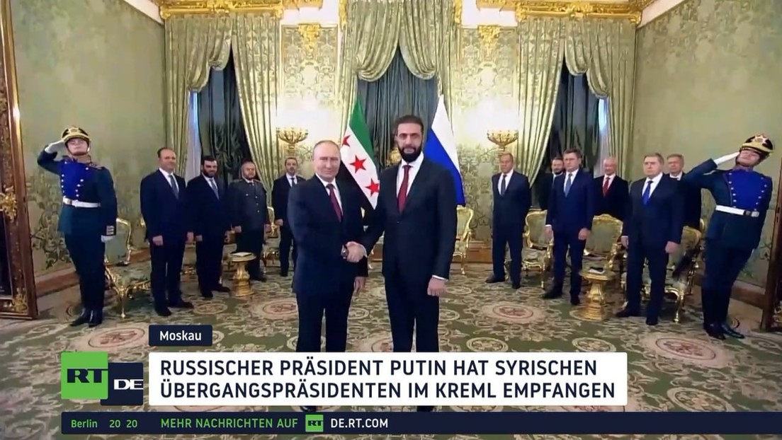 Moskau-Damaskus: Erstes Spitzentreffen seit dem Machtwechsel in Syrien