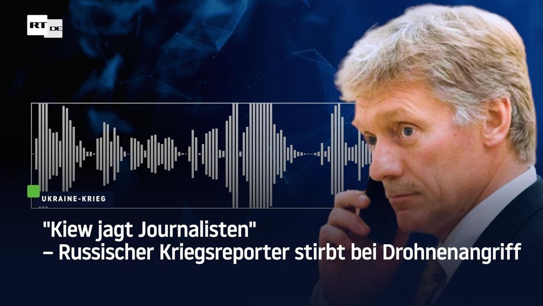 "Kiew jagt Journalisten" – Russischer Kriegsreporter stirbt bei Drohnenangriff