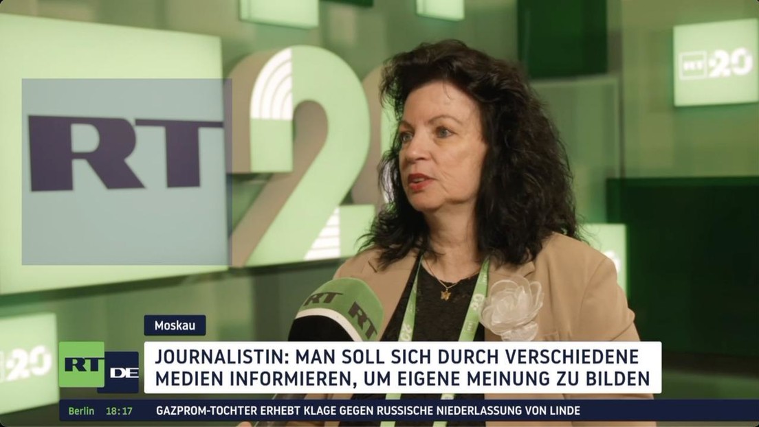 20 Jahre RT – Journalistin hebt Bedeutung alternativer Berichterstattung hervor