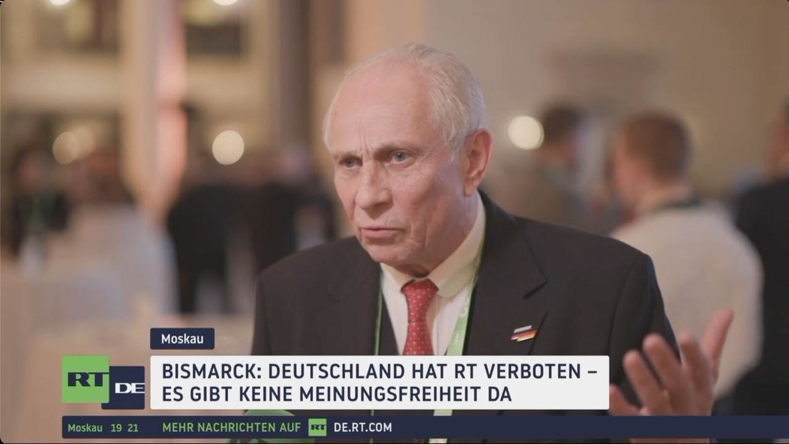 Alexander von Bismarck: Verbot von RT verstößt gegen Meinungsfreiheit