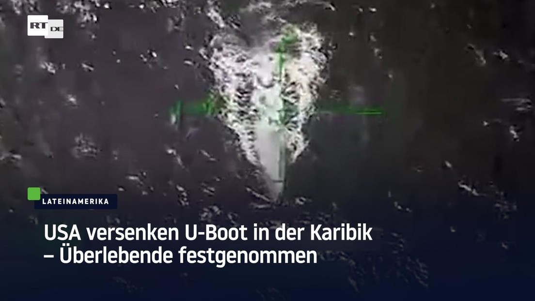 USA versenken U-Boot in der Karibik – Überlebende festgenommen