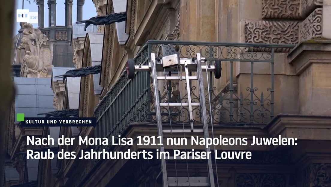 Nach der Mona Lisa 1911 nun Napoleons Juwelen: Raub des Jahrhunderts im Pariser Louvre