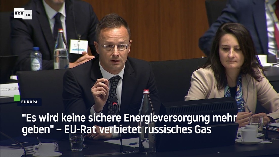 "Es wird keine sichere Energieversorgung mehr geben" – EU-Rat verbietet russisches Gas