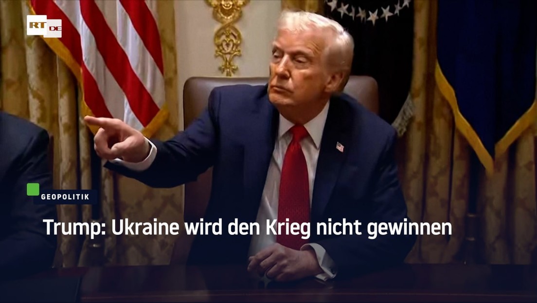 Trump: Ukraine wird den Krieg nicht gewinnen
