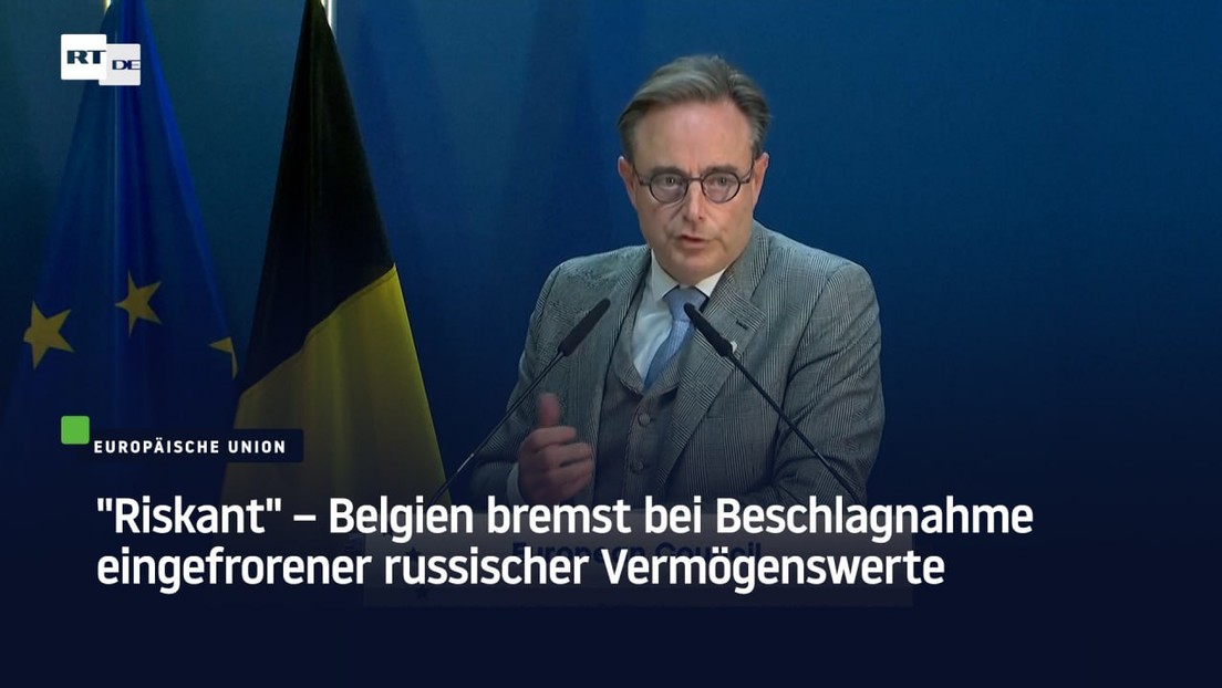 "Riskant" – Belgien bremst bei Beschlagnahme eingefrorener russischer Vermögenswerte 
