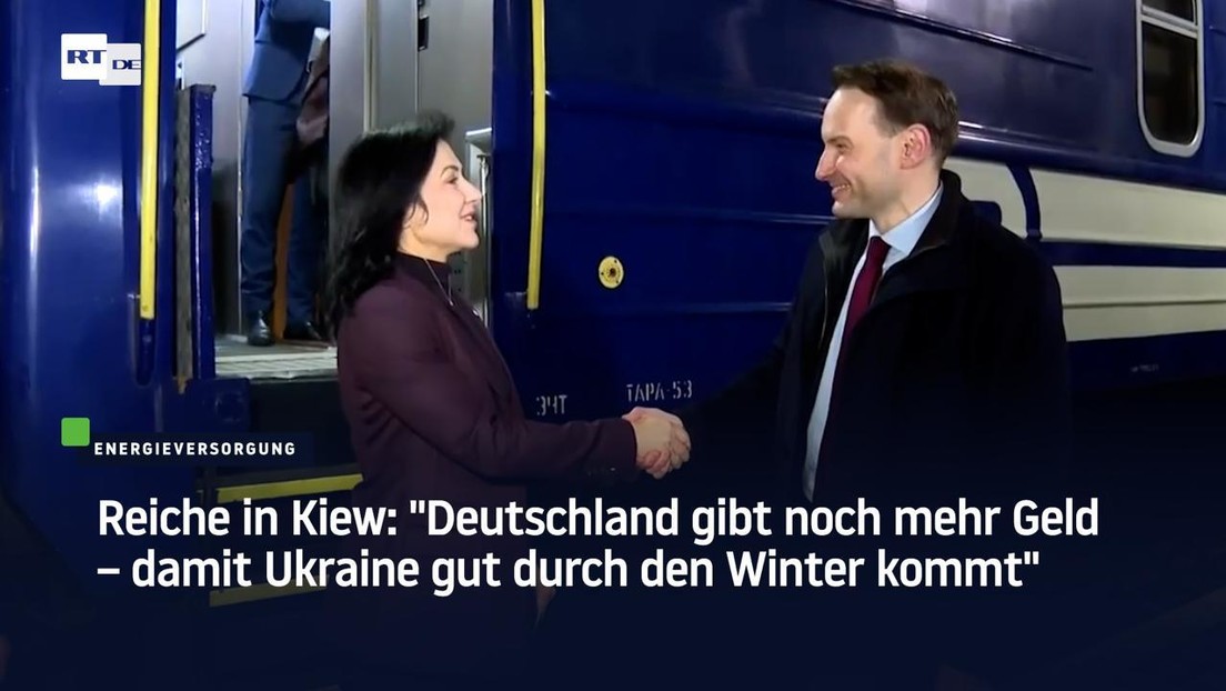 Reiche in Kiew: "Deutschland gibt noch mehr Geld – damit Ukraine gut durch den Winter kommt"