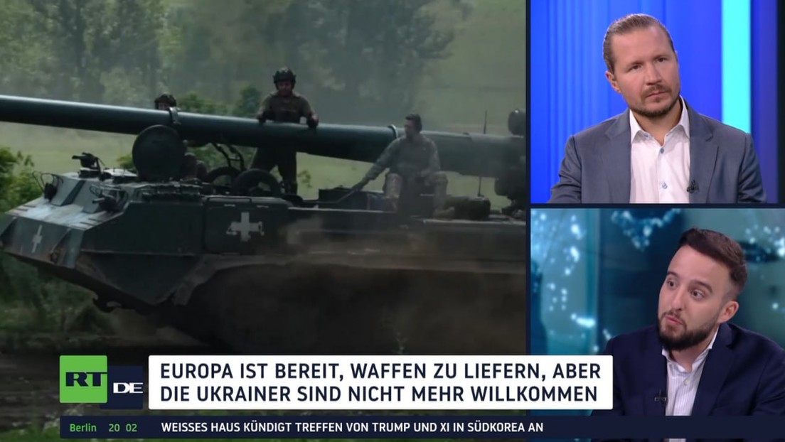"Waffe, die wir schenken können": Junge Ukrainer nicht mehr willkommen in der EU?