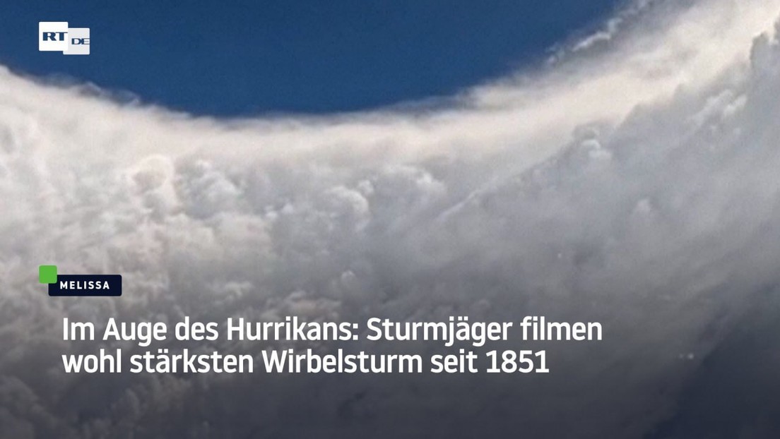 Im Auge des Hurrikans: Sturmjäger filmen wohl stärksten Wirbelsturm seit 1851