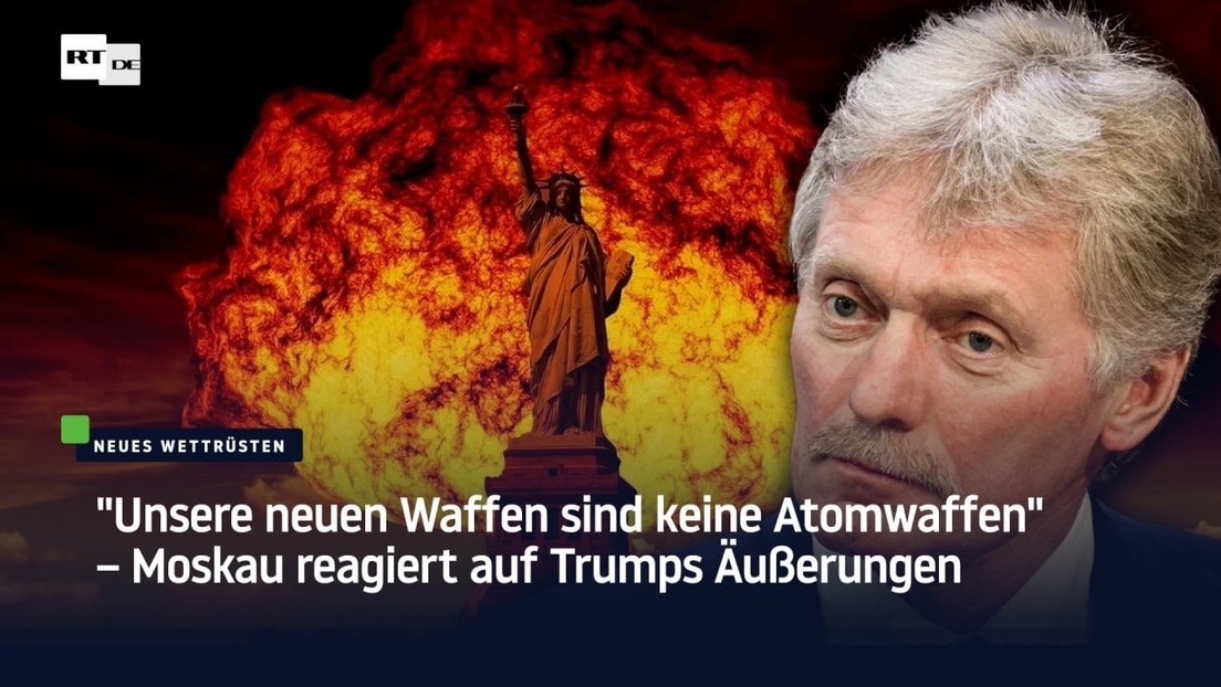 "Unsere neuen Waffen sind keine Atomwaffen" – Moskau reagiert auf Trumps Äußerungen
