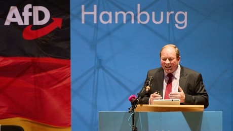 Von Linken angesteckt? Hamburger AfD an Distanzeritis erkrankt