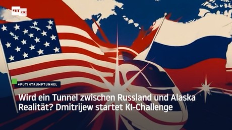 Wird ein Tunnel zwischen Russland und Alaska Realität? Dmitrijew startet KI-Challenge