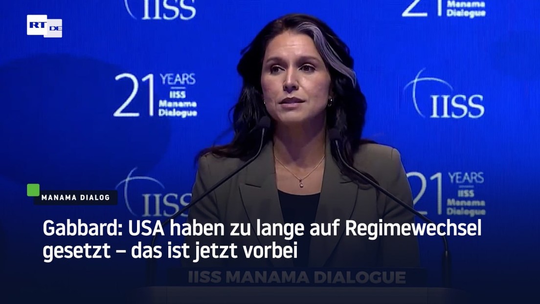 Gabbard: USA haben zu lange auf Regimewechsel gesetzt – das ist jetzt vorbei