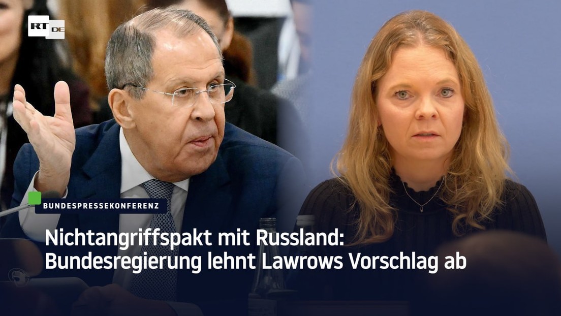 Nichtangriffspakt mit Russland: Bundesregierung lehnt Lawrows Vorschlag ab