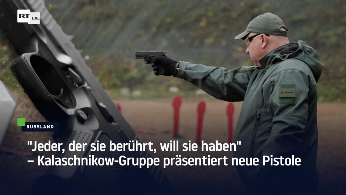 "Jeder, der sie berührt, will sie kaufen" – Kalaschnikow-Gruppe präsentiert neue Pistole