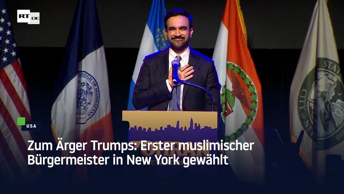 Zum Ärger Trumps: Erster muslimischer Bürgermeister in New York gewählt