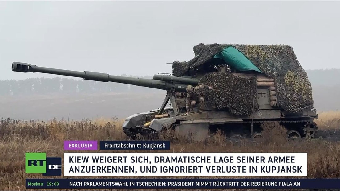 Exklusiv: Selenskijs Behauptungen widersprechen der Realität am Frontabschnitt Kupjansk