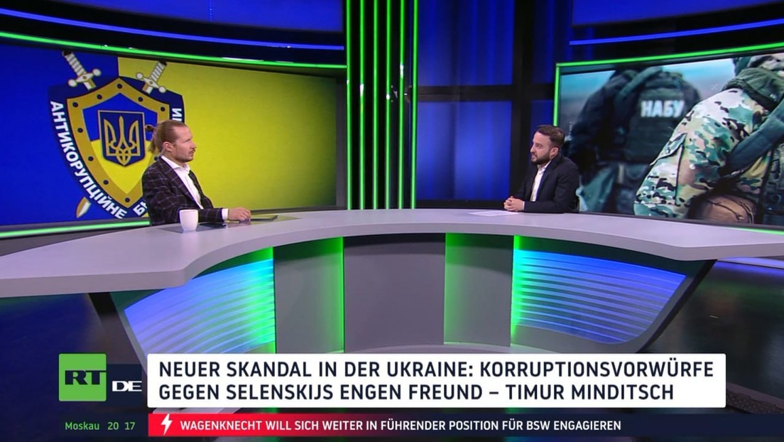 Neuer Korruptionsskandal in der Ukraine: Umfeld von Selenskij betroffen 