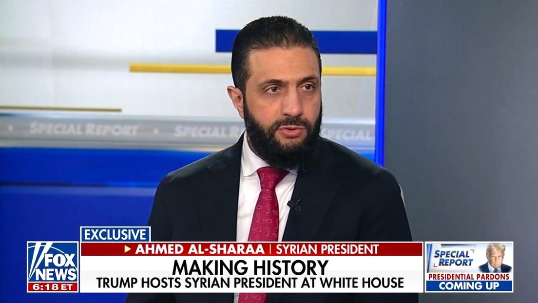 Al-Scharaa: "Ich habe nichts mit den Anschlägen vom 11. September zu tun"